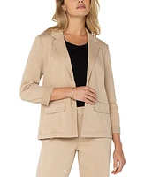 Liverpool Los Angeles Women's Twill Fitted Blazer