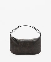 Mango Women's Short-Handle Shoulder Bag