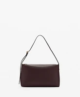 Mango Women's Zip Detail Shoulder Bag
