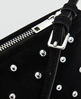 Mango Women's Decorative Studs Bag