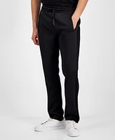 Karl Lagerfeld Paris Men's Slim Fit Scuba Mesh Trim Sweatpants