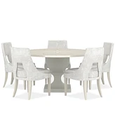 Mezzanine 6-Pc. Dining Set (Round Table & 5 Side Chairs)
