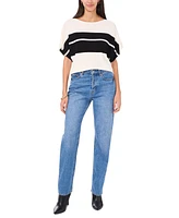 Vince Camuto Women's Colorblocked Stripe Sweater