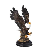 Fc Design "2-pc Gift Set" 6"H Eagle Figurine Statue Ornament Home Room Office Decor and Perfect Gift Ideas for Housewarming, Holidays and Birthdays