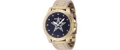 Invicta Men's Nfl Dallas Cowboys Quartz 3 Hand Blue Dial Watch