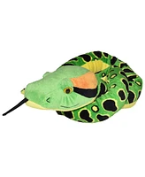 Wild Republic Plush Snake Anaconda Stuffed Animal, 54 Inches