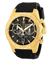 TechnoMarine Invicta Men's Tm-519008 Reef Quartz Chronograph Transparent, Black Dial Watch