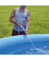 Jleisure 17808 12 Ft x 30" Prompt Set Inflatable Outdoor Backyard Swimming Pool