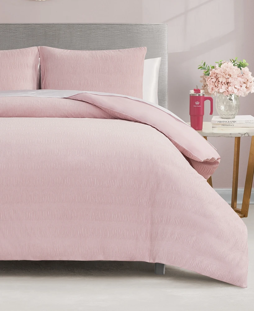 Juicy Couture Crinkle Velvet -Pc. Comforter Sets