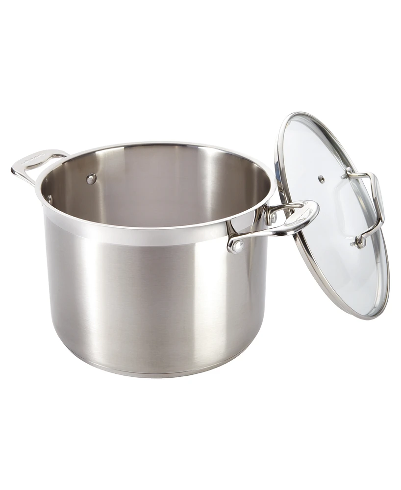 Cuisine::pro Iconix 7.6qt Stainless Steel Stockpot