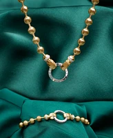 Audrey by Aurate Diamond Beaded 18" Pendant Necklace (1/8 ct. t.w.) in Gold Vermeil & Sterling Silver, Exclusively at Macy's