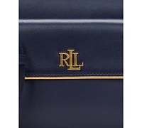 Lauren Ralph Lauren Two-Tone Leather Small Marcy Camera Bag