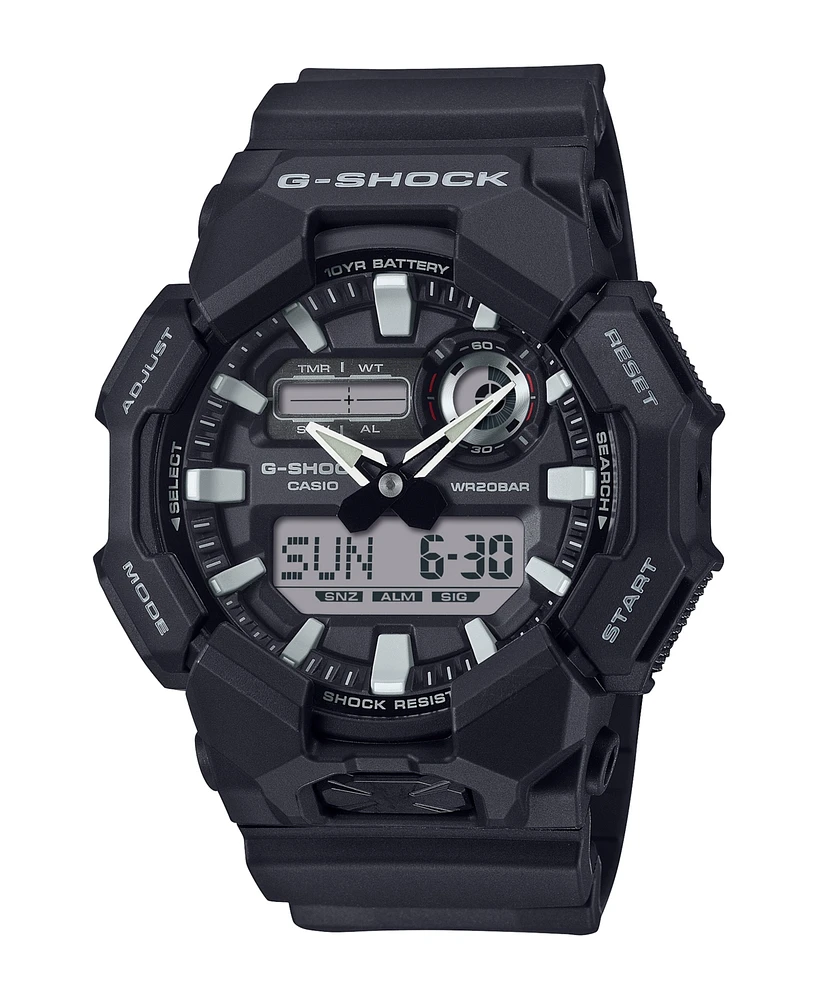 G-Shock Men's Black Resin Watch, 52.0mm