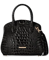 Brahmin Rosetta Melbourne Medium Leather Satchel