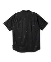 Quiksilver Men's Hawaii Tropics Mini Short Sleeve Shirt