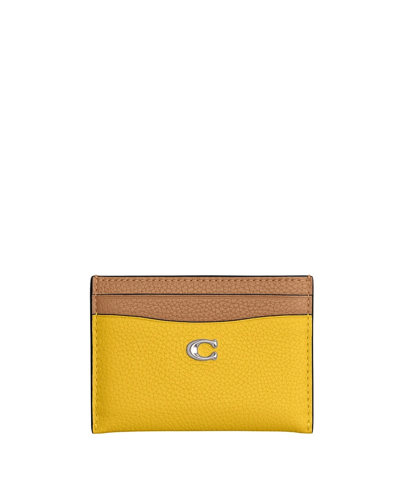 Coach Women's Essential Pocket Card Case Wallet