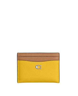 Coach Women's Essential Pocket Card Case Wallet