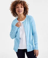 Style & Co Women's Button-Up Cardigan, Regular Petite