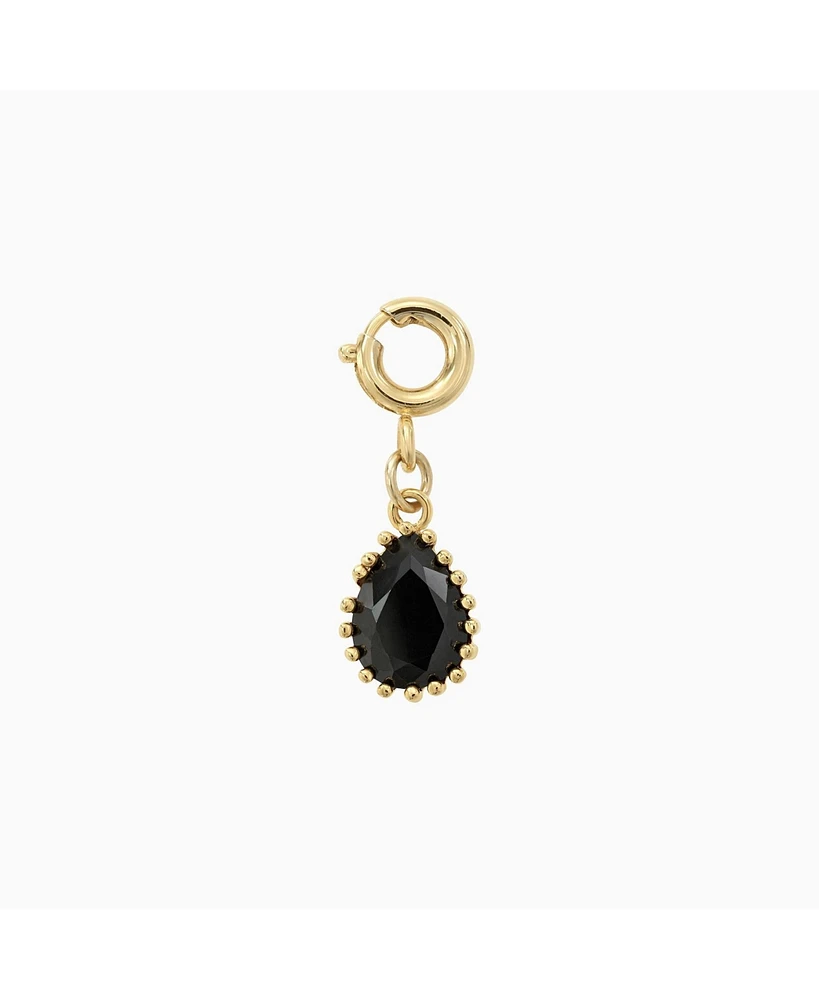 Bearfruit Jewelry Black Ombre Mini Charm with Clasp