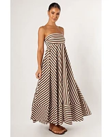 Petal and Pup Women's Bowie Strapless Maxi Dress
