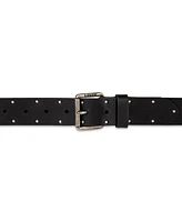 Levi's Men's Casual Riveted Edge Leather Jean Belt