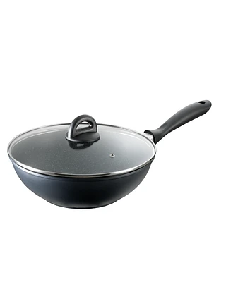 Cuisine::pro Stone 11" Cast Aluminum Stirfry Pan