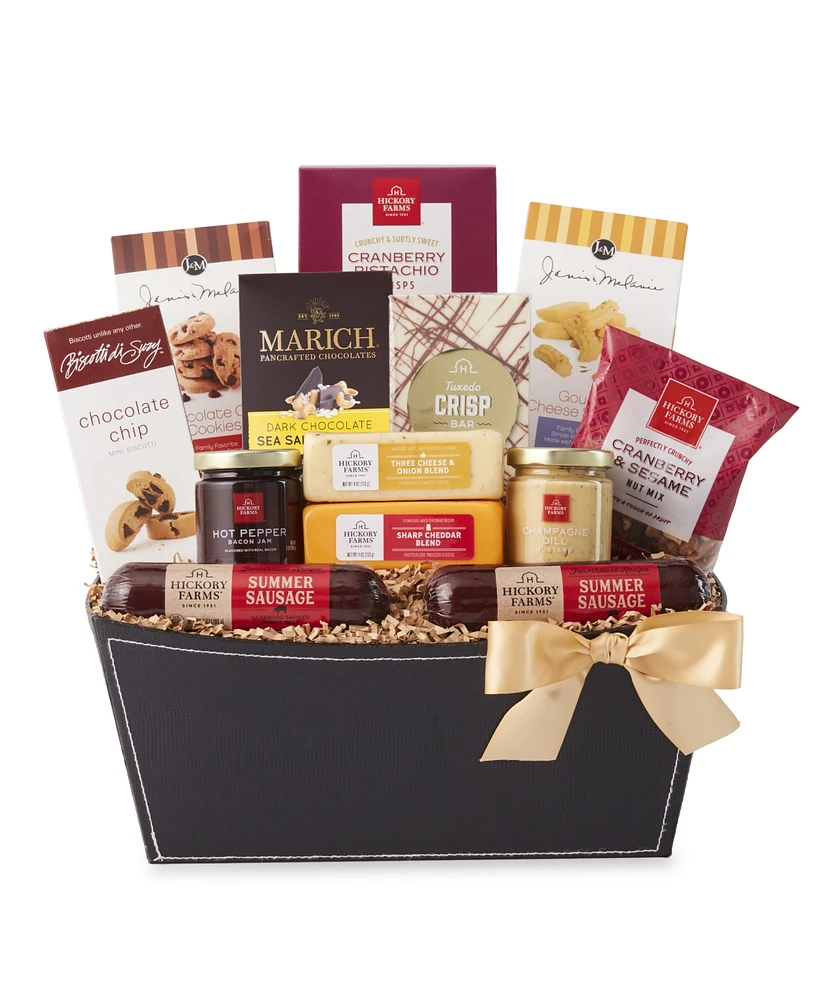 Hickory Farms Ultimate Party Snacks Gift Basket, 13 Piece