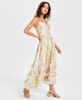 En Saison Women's Elliot Organza Maxi Dress