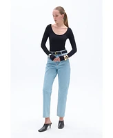Nocturne Women's Crew Neck Bodysuit