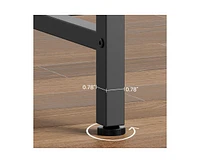 Retro Console Table, Narrow Sofa Table Measuring 39.4", Perfect for Placing Behind a Couch in The Living Room, Ideal As an Industrial Hallway Tab