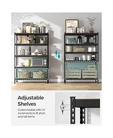 Slickblue 5-Tier Garage Storage Shelves, Boltless Assembly Adjustable Shelving Unit