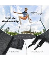 10 Feet Trampoline Safety Replacement Protection Enclosure Net