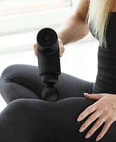 Tzumi PROfit Percussion Muscle Massage Gun, Rechargeable Deep Tissue Full-Body Massager with Multiple Attachments(A $74.99 Value)