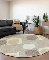 Addison Chantille ACN749 8'x8' Round Area Rug