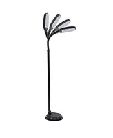 Lavish Home 62.5" Dimmable Natural Sunlight Led Floor Lamp