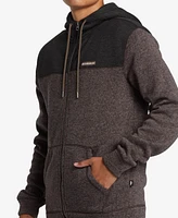 Quiksilver Men's Keller Block Zip Long Sleeve Hoodie