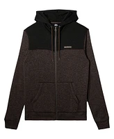 Quiksilver Men's Keller Block Zip Long Sleeve Hoodie