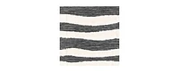 Bayshore Home Textured Tones Lines 6'1"x9' Area Rug