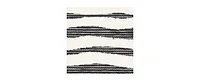 Bayshore Home Textured Tones Lines 4'1"x6'1" Area Rug