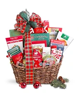 Alder Creek Gift Baskets Gourmet Holiday Greetings, 20 Piece