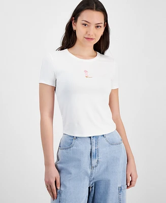 Hippie Rose Juniors' Short-Sleeve Western T-Shirt