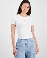 Hippie Rose Juniors' Short-Sleeve Western T-Shirt