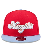 New Era Men's Red Memphis Grizzlies 2024/25 City Edition 9FIFTY Snapback Hat