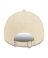 New Era Men's Cream Detroit Pistons 2024/25 City Edition 9TWENTY Adjustable Hat