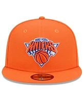 New Era Men's Orange New York Knicks 2024/25 City Edition Alternate 59FIFTY Fitted Hat