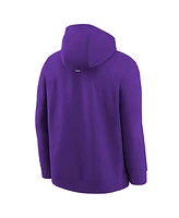 Nike Big Boys and Girls Purple Phoenix Suns 2024/25 City Edition Club Fleece Pullover Hoodie