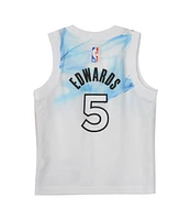 Nike Toddler Anthony Edwards White Minnesota Timberwolves 2024/25 Swingman Player Jersey - City Edition