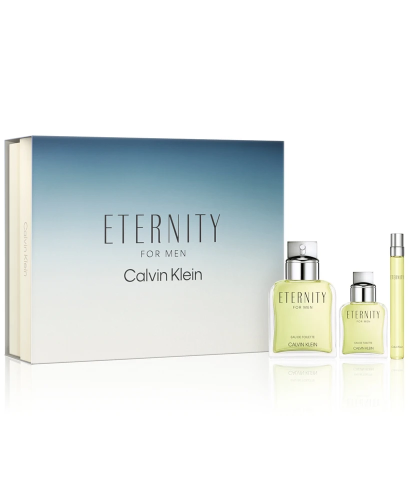 Calvin Klein Men's 3-Pc. Eternity Eau de Toilette Gift Set