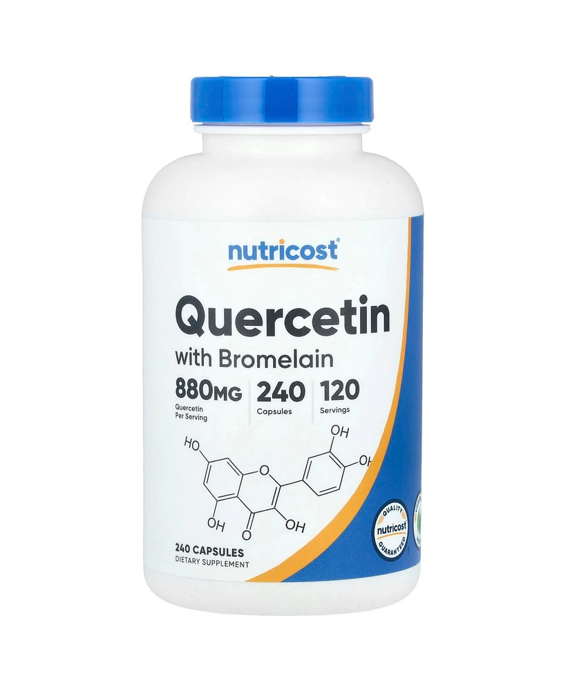 Nutricost Quercetin with Bromelain 880 mg