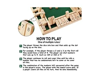 Ropoda Wooden Shut The Box Game (2-4 Players)